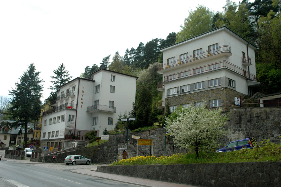 rest houses accommodation rooms mountains Beskidy Krynica-Zdrój in Poland